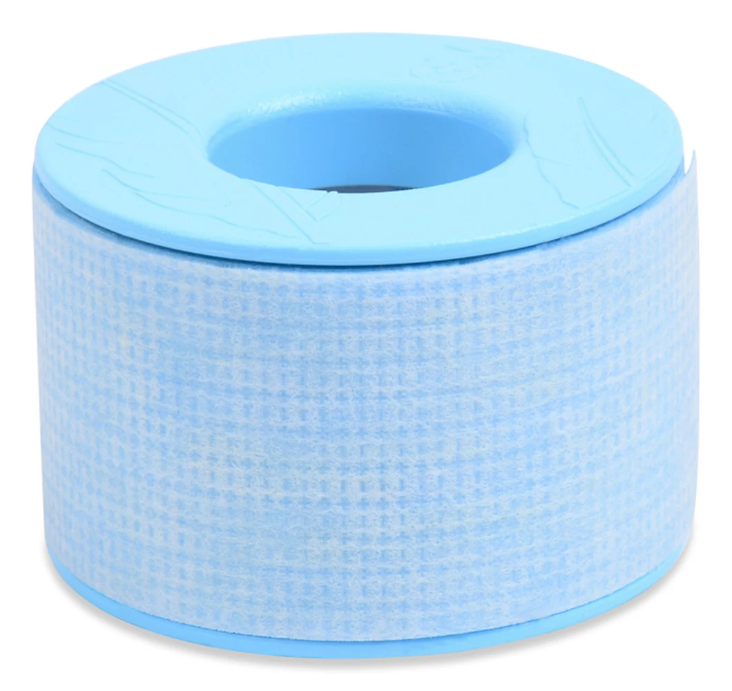Non-Woven Medical Silicone Gel Eyelash Tape Sensitive Resistant Blue Eye Pad Manufacturer