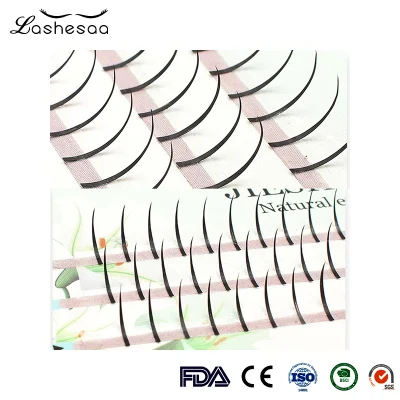 Mengfan China Fornecedores de cílios metálicos Extensões de cílios de 25 mm Preto fosco Volume individual Cílios pontiagudos Cílios de cluster de fada